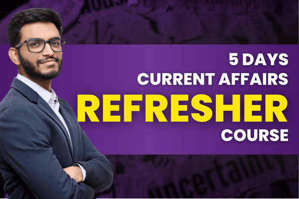 5-Day Current Affairs Refresher Course cover