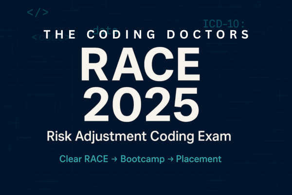 RACE 2025 – Risk Adjustment Coding Exam cover