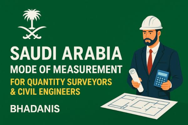 Saudi Arabi Mode of Measurement For Saudi Quantity Surveyors & Civil Engineers Online Course cover