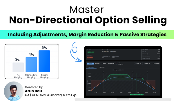 Master Non Directional Option Selling (On-Demand Masterclass) cover