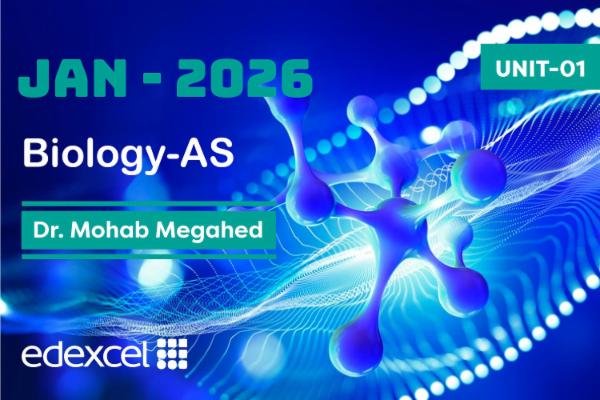 Biology AS Edexcel Unit 1 January 2026 cover