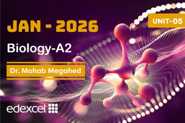 Biology A2 Edexcel Unit 5 January 2026 cover