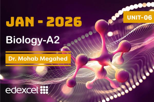 Biology A2 Edexcel Unit 6 January 2026 cover