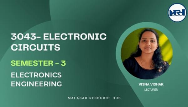 3043- Electronic Circuits cover