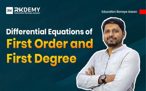 Differential Equations of First Order and First Degree cover