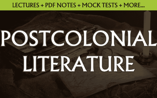 Postcolonial Literature cover