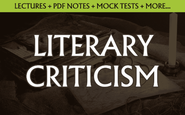 Literary Criticism cover