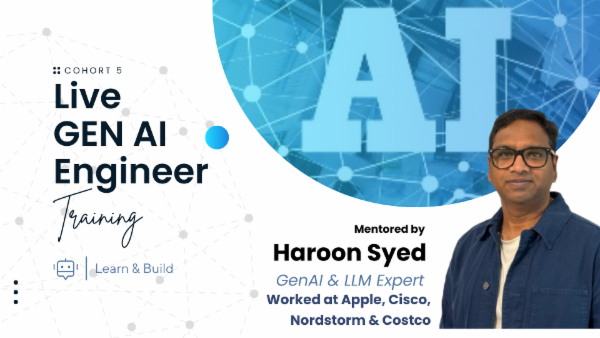 Live Hands on Generative AI Engineer Training: Build, Deploy, and Scale cover