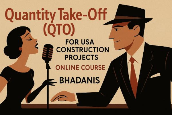 Quantity Take-Off (QTO) for USA Construction Projects Online Course cover
