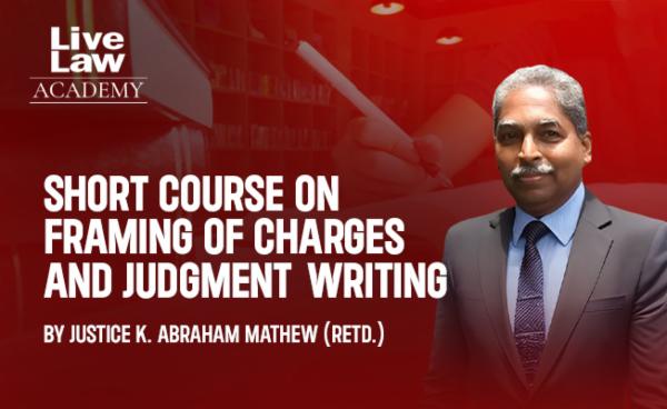 Short Course on Framing of Charges and Judgment Writing (Criminal and Civil) cover