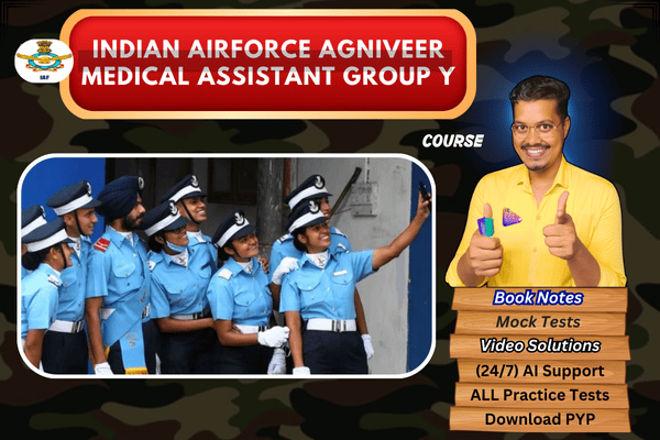 Indian Airforce Agniveer Medical Assistant Group Y cover