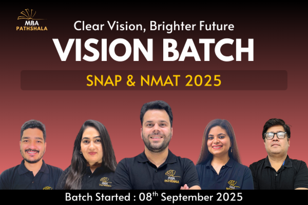 Complete NMAT & SNAP 2025 Preparation Batch (Basic to Advanced) | Vision Batch cover