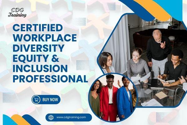Certified Workplace Diversity Equity & Inclusion Professional cover