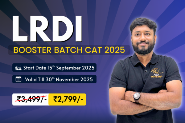 LRDI Booster Batch for CAT 2025 | Vijay Sir cover