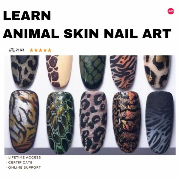 Animal Skin Nail art cover