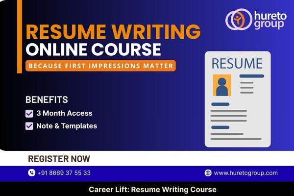 Resume Writing Course cover