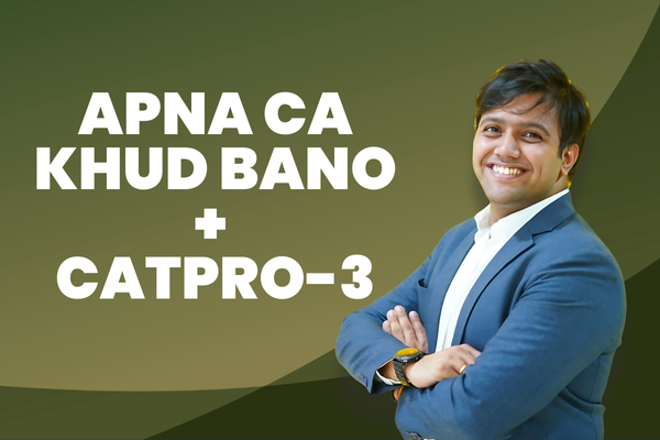Apna CA Khud Bano + CATPRO-3 cover