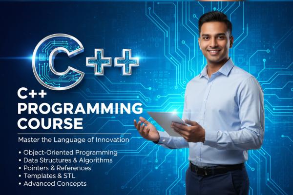 C++ Programming Roadmap: From Scratch to Mastery Course cover