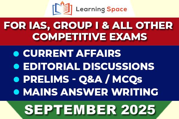 Current Affairs & Editorial Discussion - September 2025 cover