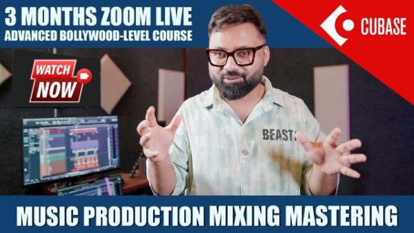 3 Months Cubase Music Production Mixing Mastering Classes cover