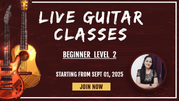 SEPTEMBER 2025 - LIVE GUITAR CLASSES cover