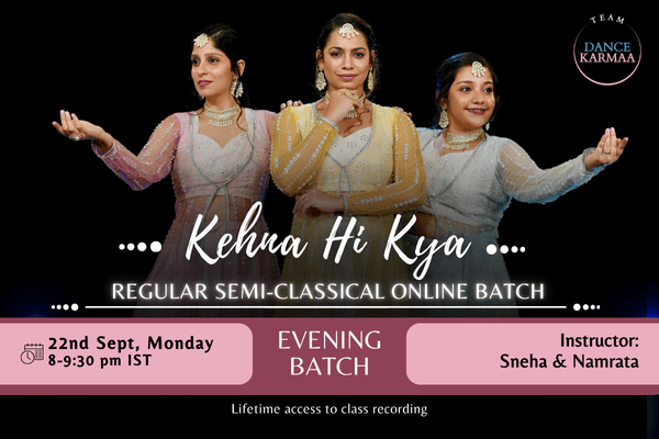 September Semi-Classical 4 sessions detailed course cover