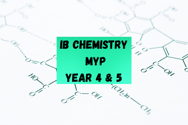 IB Chemistry for Middle Year Programme 4 and 5 cover