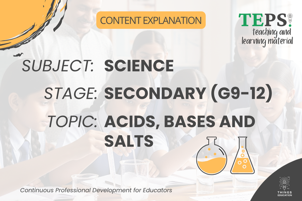 TLM: Acids, Bases and Salts cover
