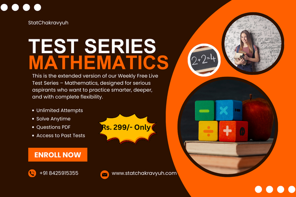 Premium Weekly Topic-wise Test Series - Mathematics cover
