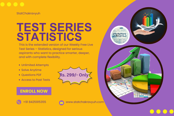 Premium Weekly Topic-wise Test Series - Statistics cover