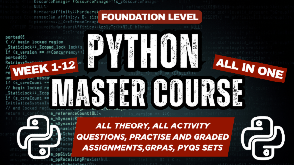 Python I FULL COURSE I Sept'25 cover