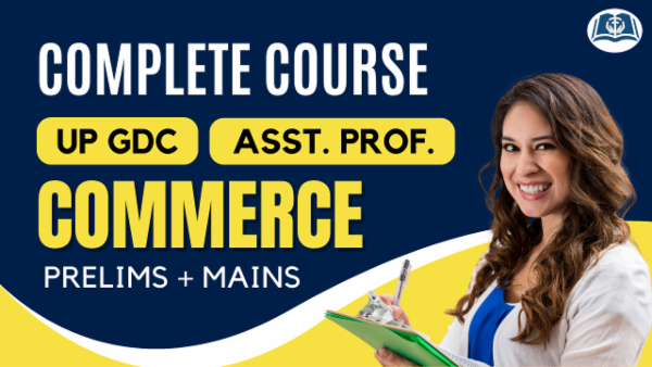 UP GDC Commerce | Complete Course cover