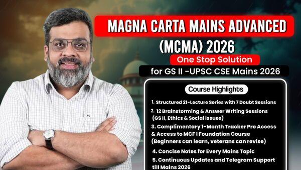 Magna Carta Mains Advanced (MCMA) 2026 cover