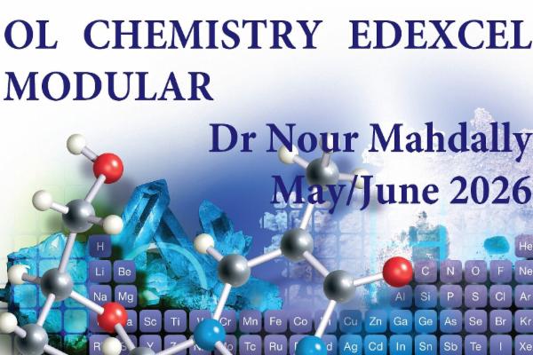 IGCSE OL Chemistry Edexcel Modular Nov 2025 Dr Nour Mahdally cover