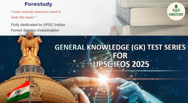 GK Test Series for IFoS 2025 cover