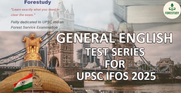 General English Test Series for IFoS 2025 cover