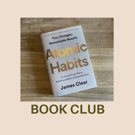 Atomic Habits Book Club cover