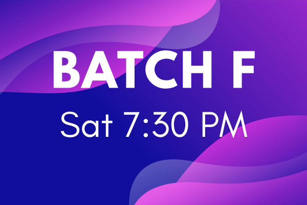 Flute - Batch F (Saturday 7:30 PM) cover
