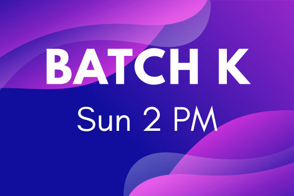 Flute - Batch K (Sunday 2 PM) cover