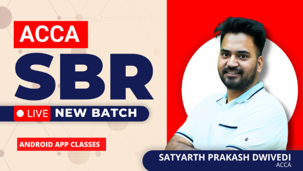 ACCA Strategic Business Reporting LIVE New Batch - App Based Classes by Satyarth Prakash Dwivedi cover