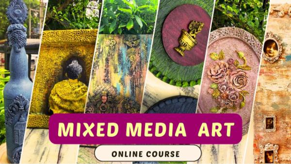 Mixed Media Masterclass cover