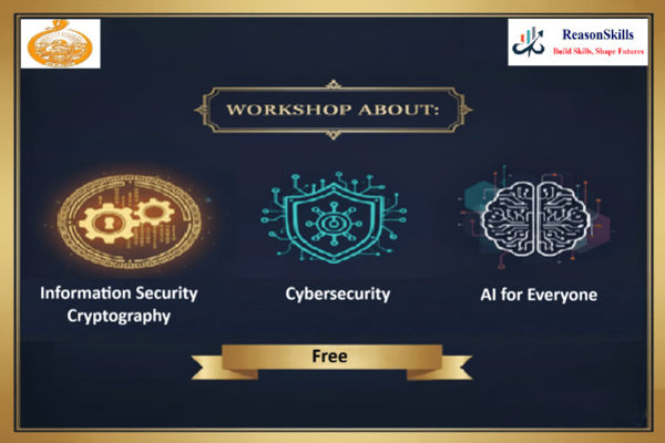 Workshop at Ramakrishna Mission Shilpamandira: Information Security Cryptography, Cybersecurity, and AI for Everyone cover