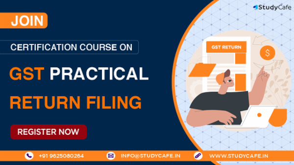 Certification Course on Practical Filing of GST Returns cover