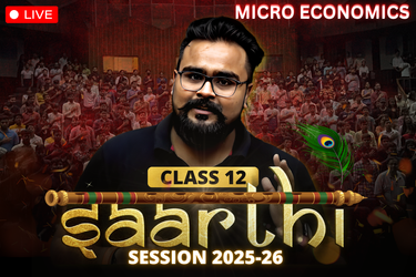 Saarthi "only Micro Economics" Class 12 Commerce 🔥 2025 - 26 cover