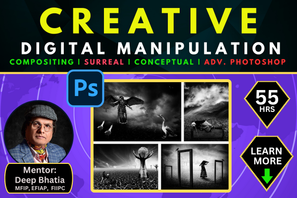 CREATIVE & DIGITAL MANIPULATION COURSE cover