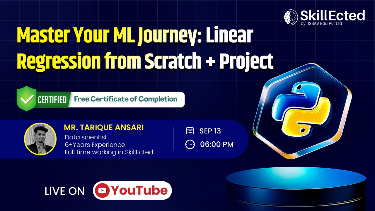 Kickstart Your ML Journey: Linear Regression from Scratch + Project cover