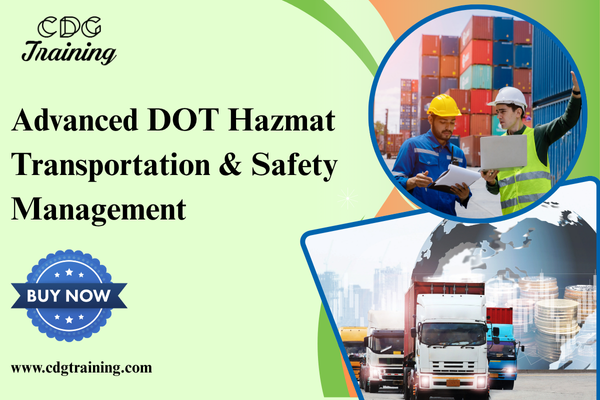 Advanced DOT Hazmat Transportation & Safety Management cover