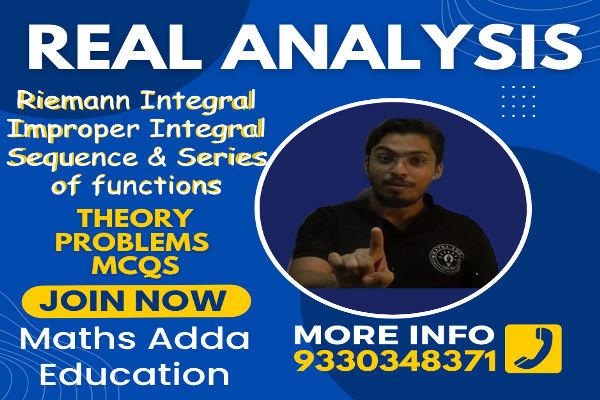 Real Analysis (Riemann & Improper Integrals, Sequence & Series of Functions) cover