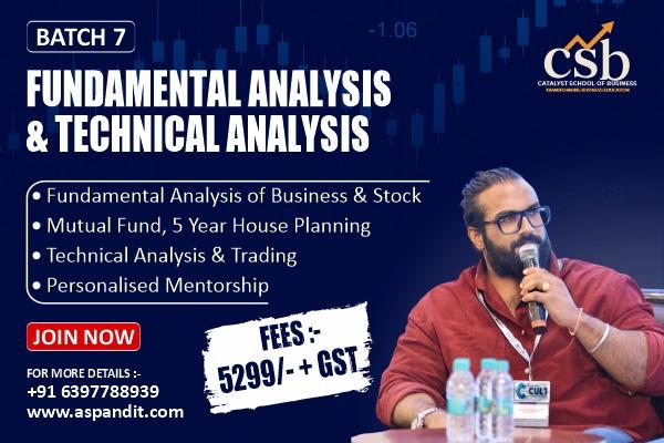 Fundamental + Technical ( (Zero to PRO) Core Cult Batch 7 cover