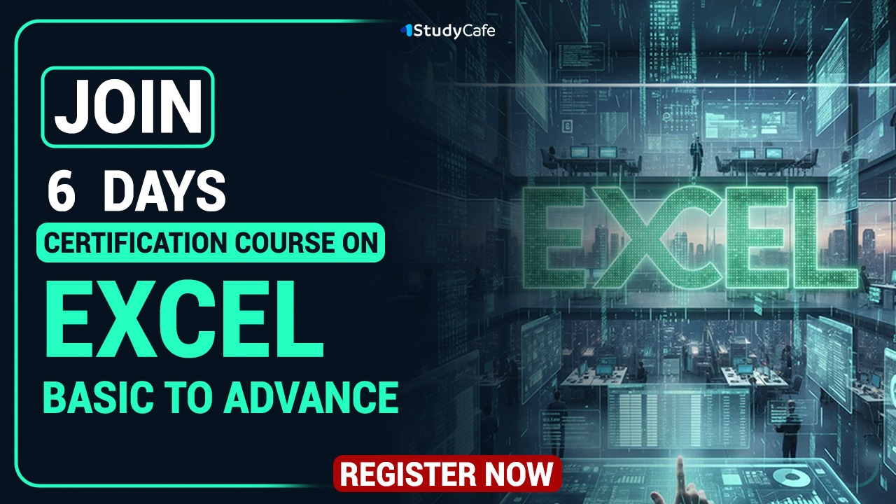 Microsoft Excel Basic to Advance Certification Course for 6 Days cover